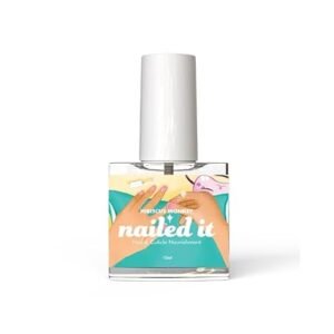 Hibiscus Monkey Nailed It, Repairs Cuticle & Nail Overnight, Stimulates Nail Growth, For Damaged Skin & Thin Nails - 100% Natural, Paraben Free, Cruelty Free - Jojoba & Myrrh,