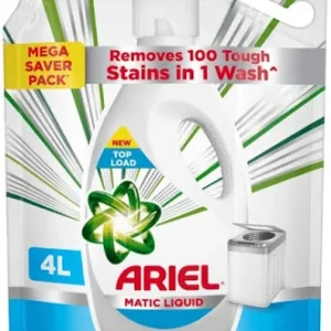 Ariel Top Load Liquid Detergent Stain Removal In Washing Machine