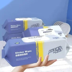 Kitchen Cleaning Wet Wipes Strong Decontamination Extra Large Pack Kitchen Cleaner